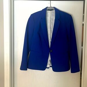 Blue Fitted Blazer